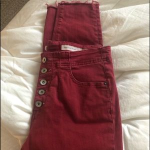 Anthropologie/Pilcro High-Rise Skinny